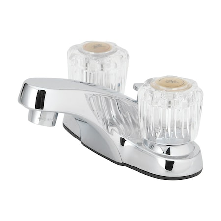 Oakbrook Collection OakBrook Essentials Chrome Two-Handle Bathroom Sink Faucet 4 in. 67090W-5001